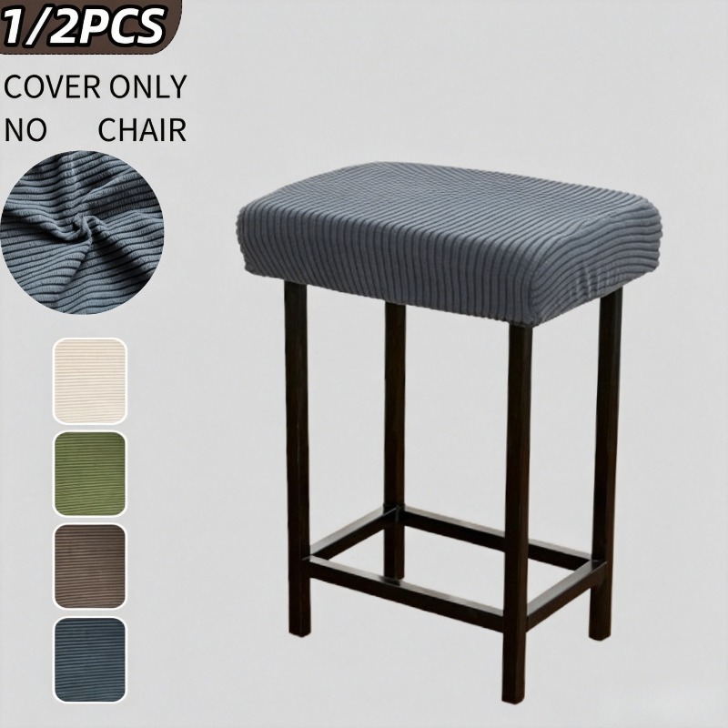 Home Bar Seating - Funda elástica lavable para taburete de