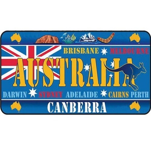 Home Bar Sydney - Placa Metálica Decorativa de Australia, Canberra,
