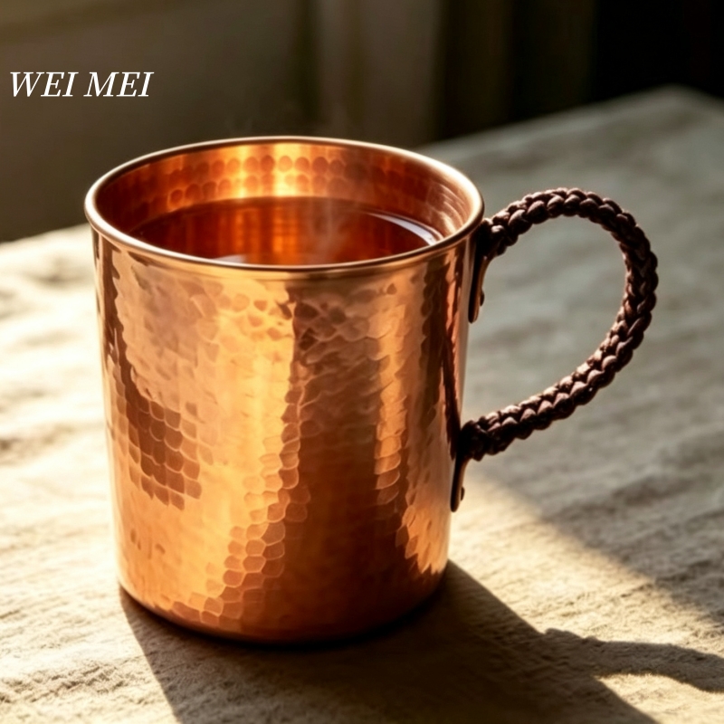Mule Copper Mug - Taza de café vintage de cobre,