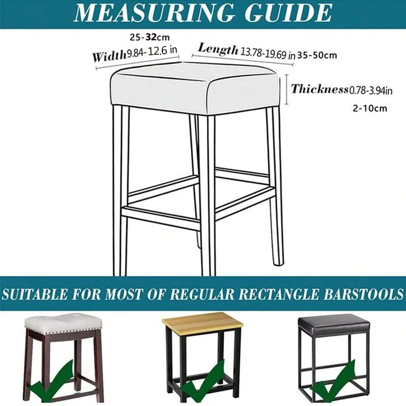 Funda elástica lavable para ta - Home Bar Seating reseña y precio