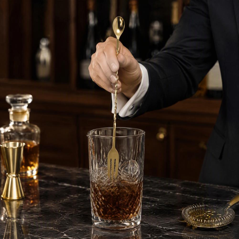 Cuchara Mezcladora de Acero In - Bar Spoon Twisted reseña y precio