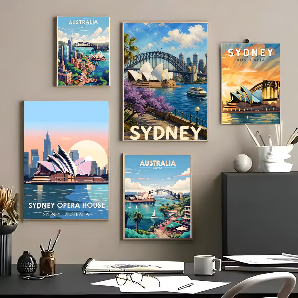 Póster de Arte de Viajes de Ar - Home Bar Sydney reseña y precio