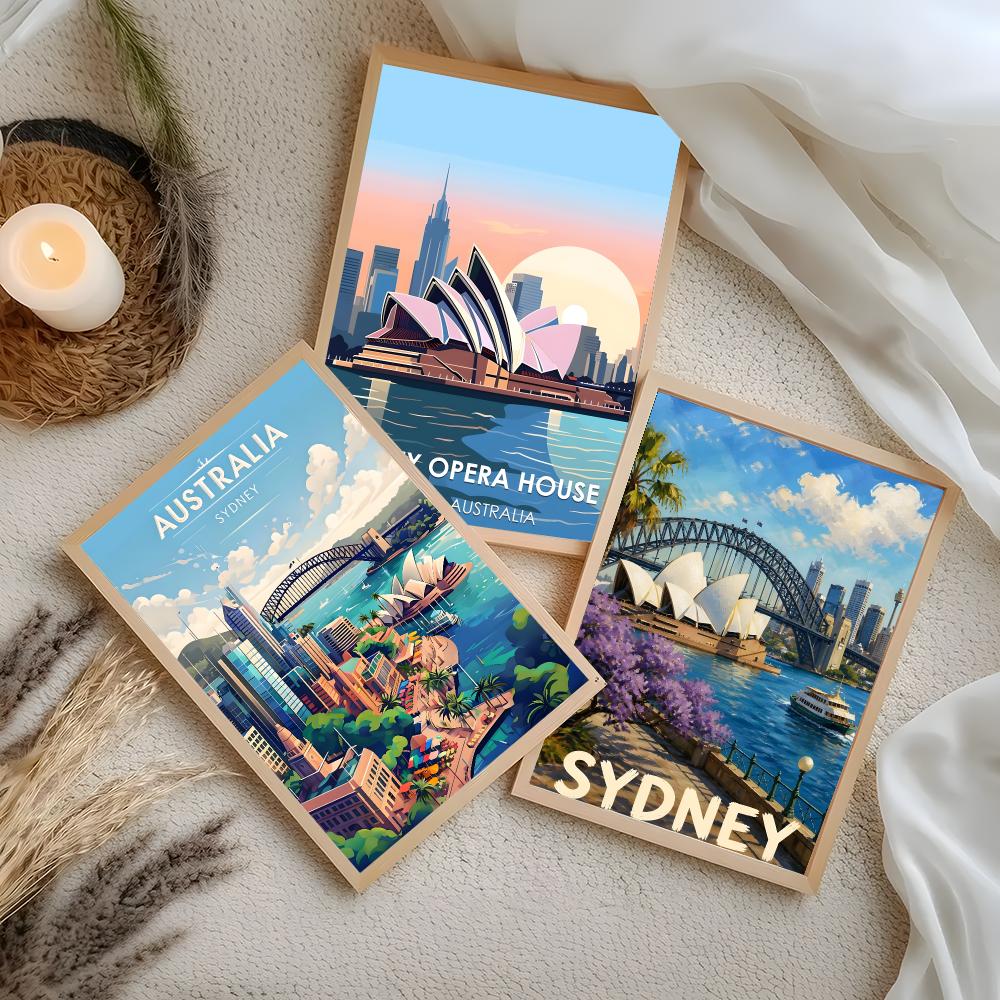 Póster de Arte de Viajes de Ar - Home Bar Sydney reseña y precio