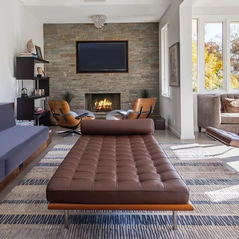 Sofá Cama Barcelona de Cuero M - Home Barcelona reseña y precio