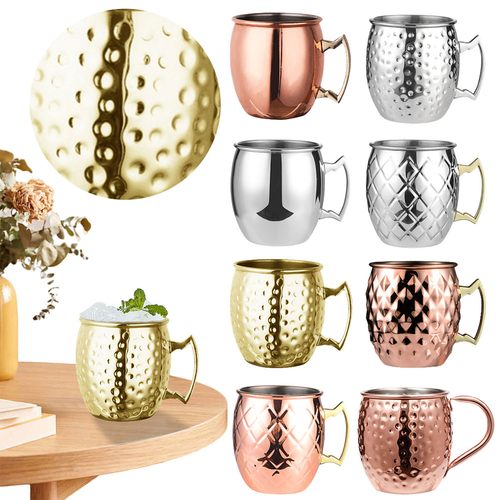 Taza de cóctel de 500ML, vaso  - Mule Copper Mug reseña y precio
