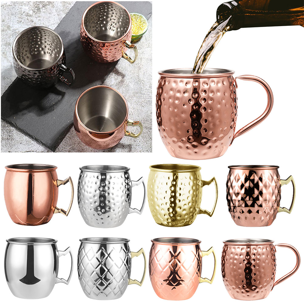 Taza de cóctel de 500ML, vaso  - Mule Copper Mug reseña y precio