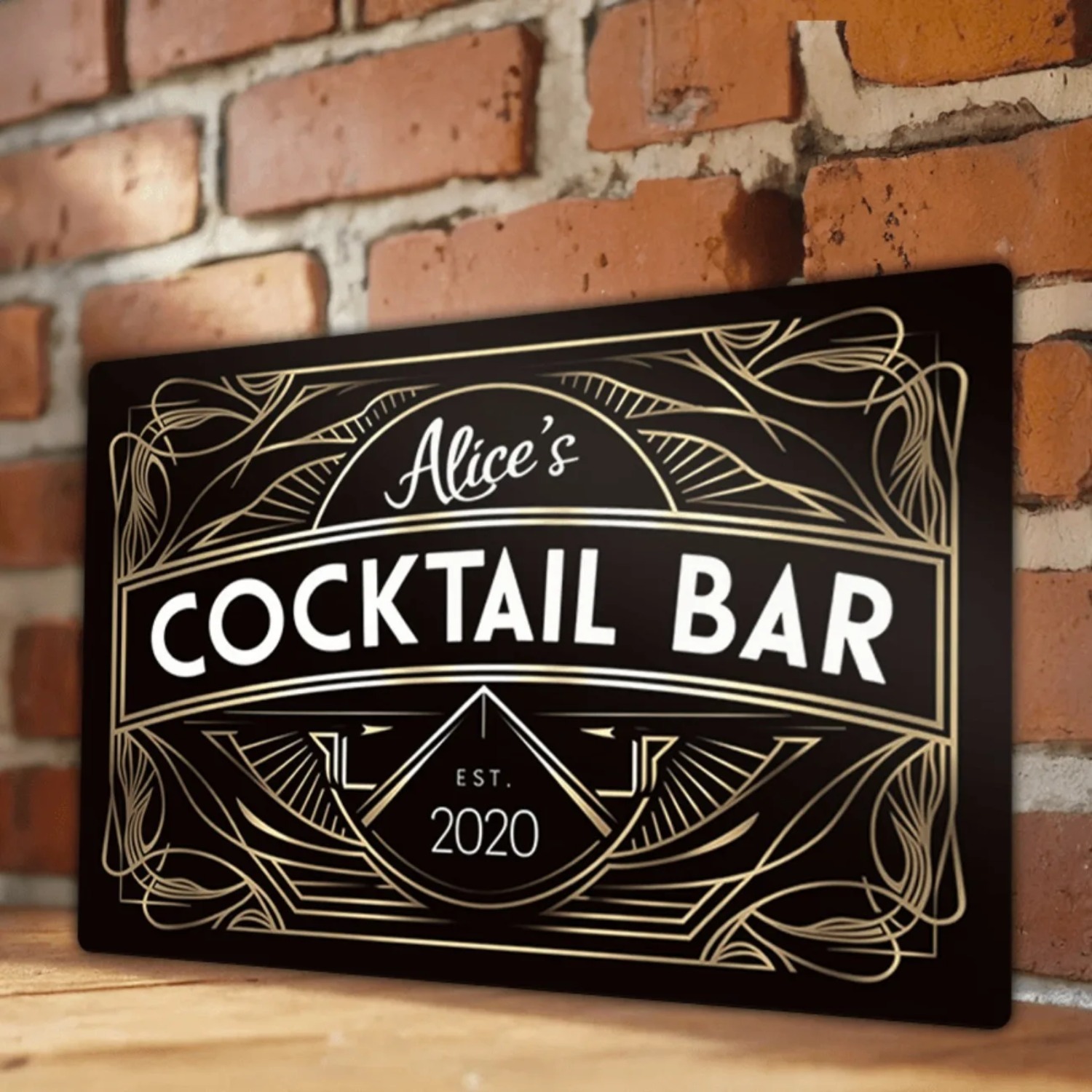 Letrero de Pared de Metal Art  - Home Bar Signs reseña y precio