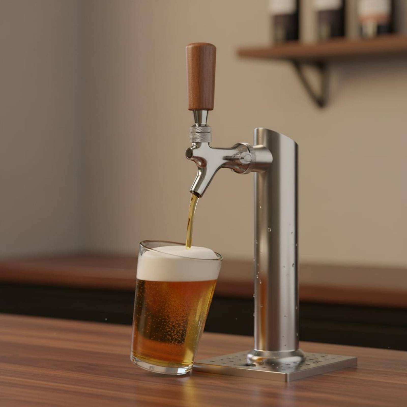 Manija Corta de Madera para Gr - Home Bar Accessories reseña y precio